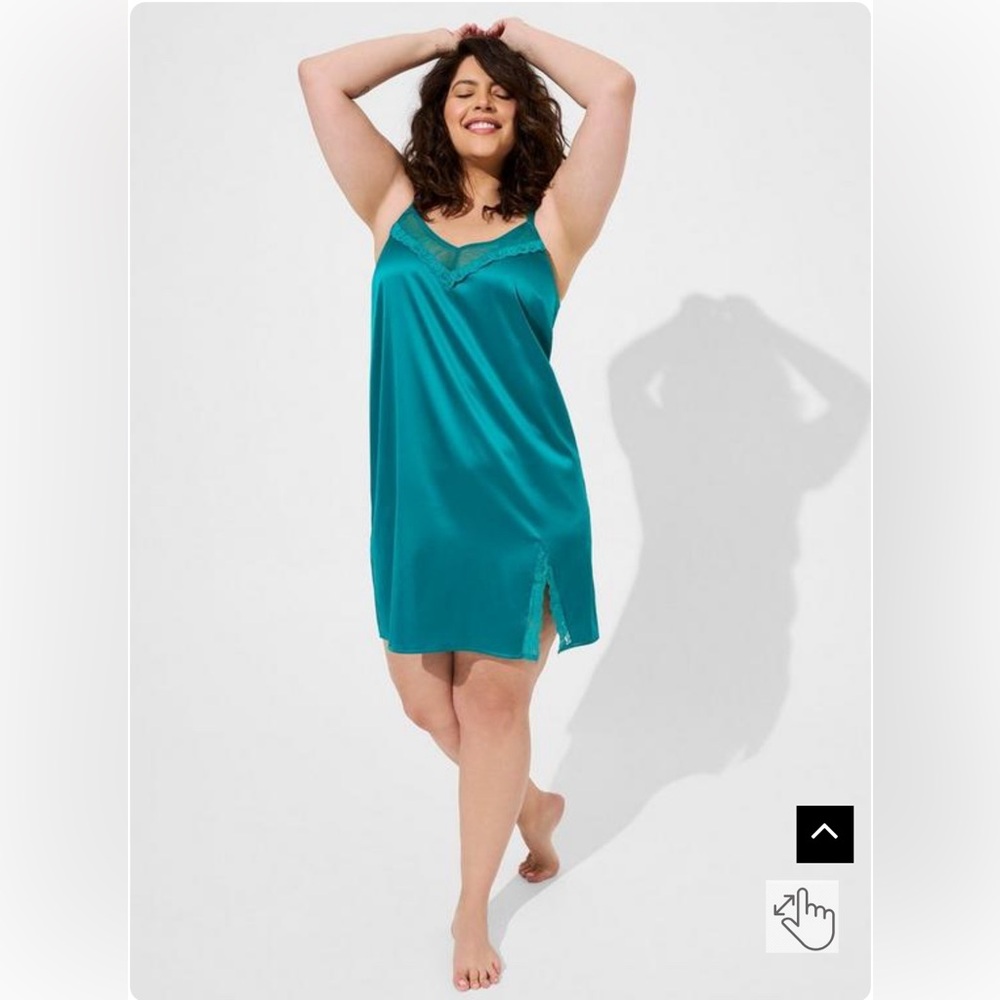 Torrid Dream Saying Lace Sleep Gown NWT